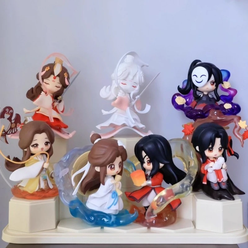 Фото Tianguan Ci Fu Animation Danqing Fenghua Series Слепая коробка Tianguan Ci Fu Mystery Box Модная игра Настольная коллекция Орнамент Игрушка №1