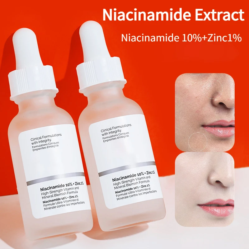 

Original 30ml Niacinamide 10% + Zinc 1% Face Serum Products Oil Balance Whitening Moisturizer Essence Hydrating Skin Care