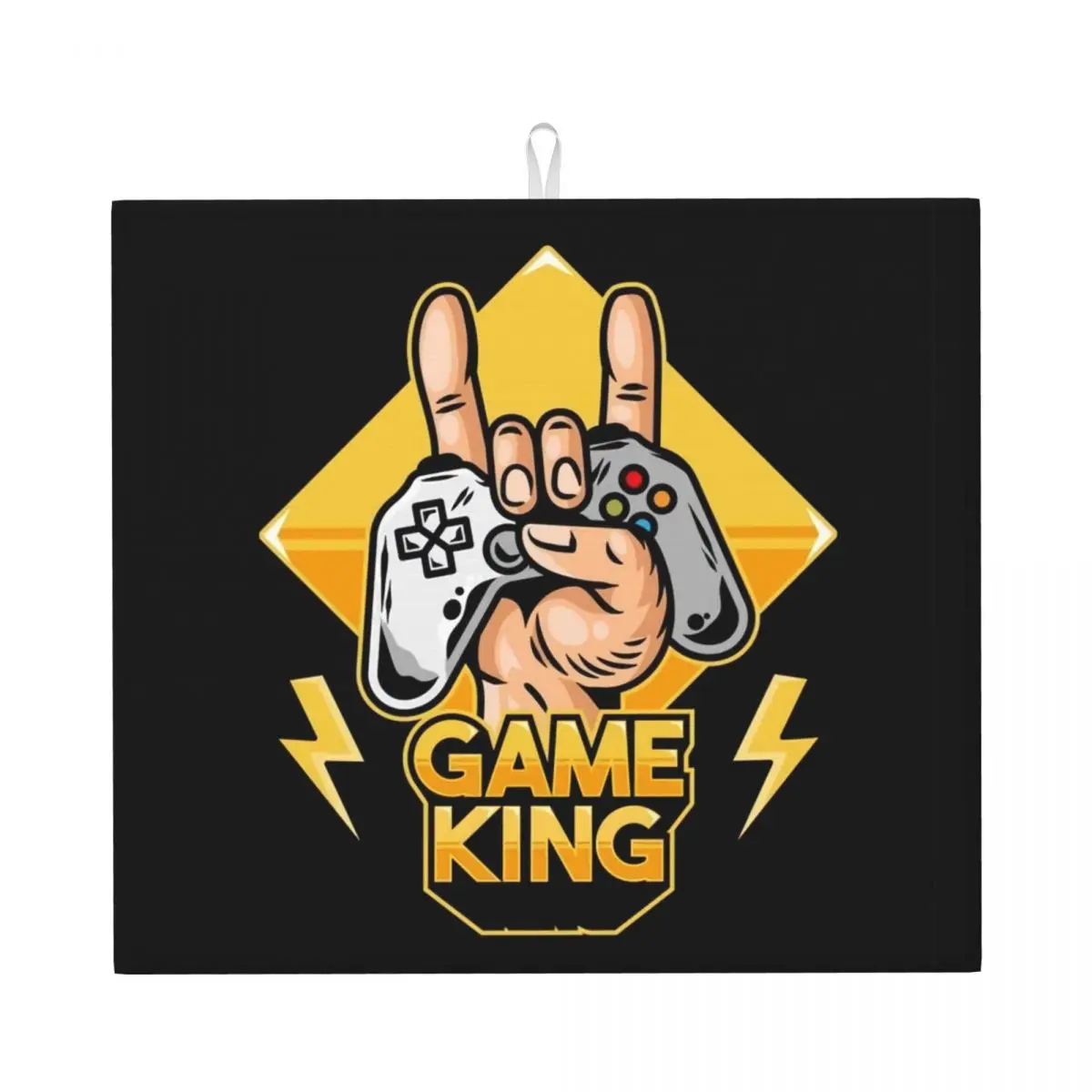 Изготовленный на заказ впитывающий коврик для сушки посуды из микрофибры