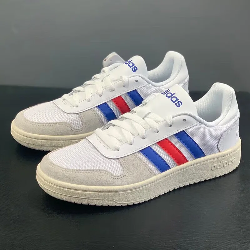 Мужская обувь Adidas neo hoops 2.0 дышащая удобная повседневная с низким верхом