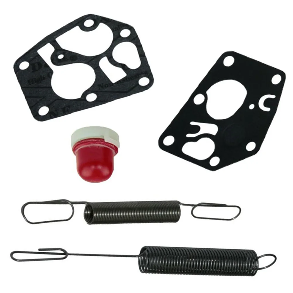 

1set Springs Gasket Red Non-porous Primer Bulb For Lawn Mower 691859/692211 Springs Parts