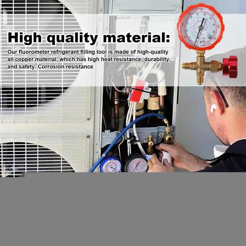 Манометр кондиционера автомобильные аксессуары приборы для охлаждения