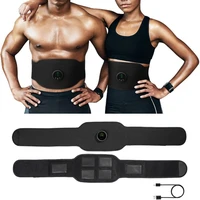body abdominal muscle trainer stimulator ems fitness belt electronic toning slimming belts abdomen waist support ok fabrics