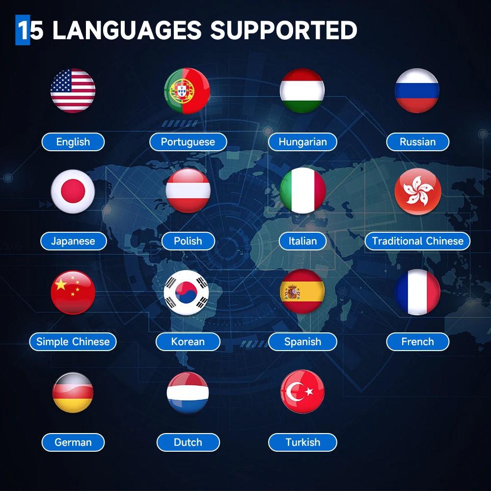 ANCEL FX5000 Профессиональное автомобильное диагностическое устройство