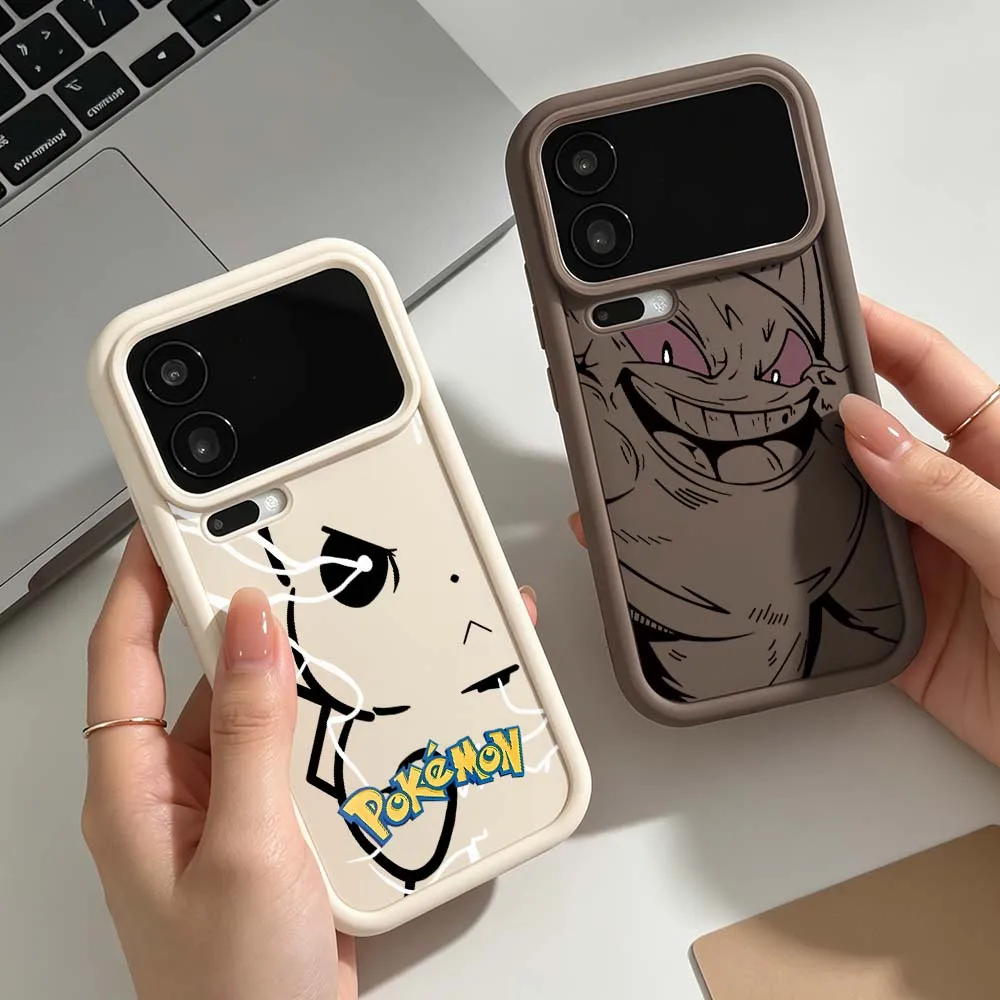 Фото Чехол для телефона с мультяшным рисунком P-Pokemons P-Pikachus для Xiaomi Mi 17 15 14 14T 12 12T 12S 11 11X 11i 9T Lite Pro Max 5G №2