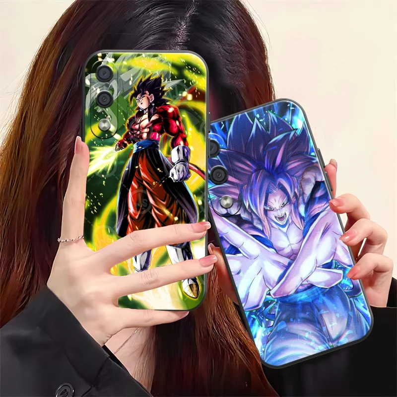 

Japanese Cartoon Anime Dragon Ball Phone Case For Samsung Galaxy A32 4G 5G A51 4G 5G A71 4G 5G A72 4G 5G Black Back