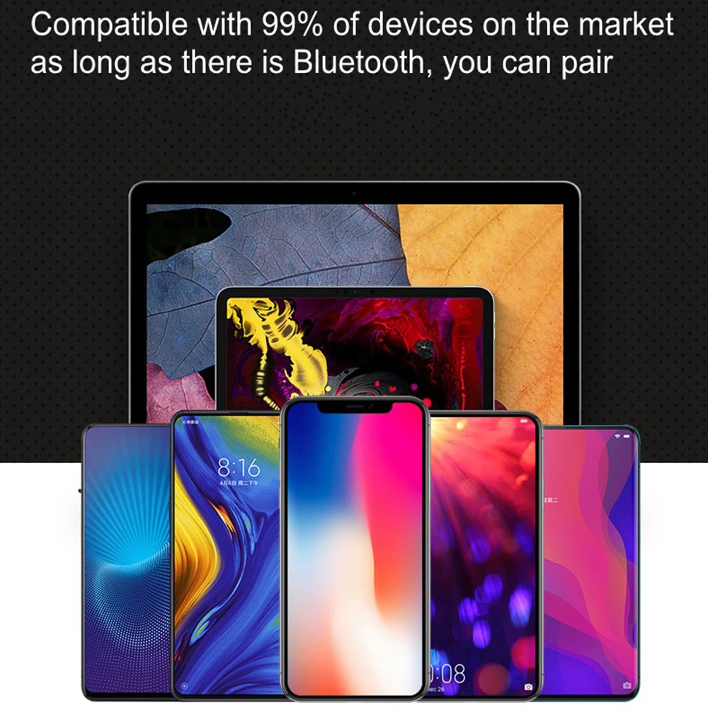 Спортивные Bluetooth-наушники с шейным ободом спортивные наушники-вкладыши HIFI-звук