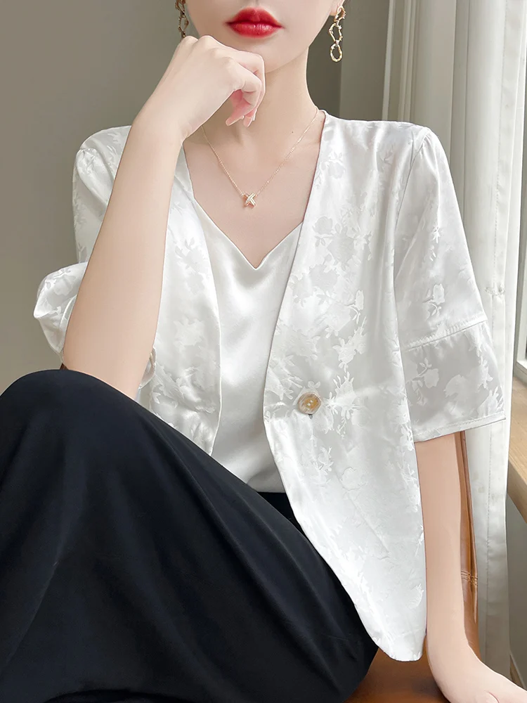 Летний Новый Ацетатный атласный жаккардовый китайский модный и минималистичный