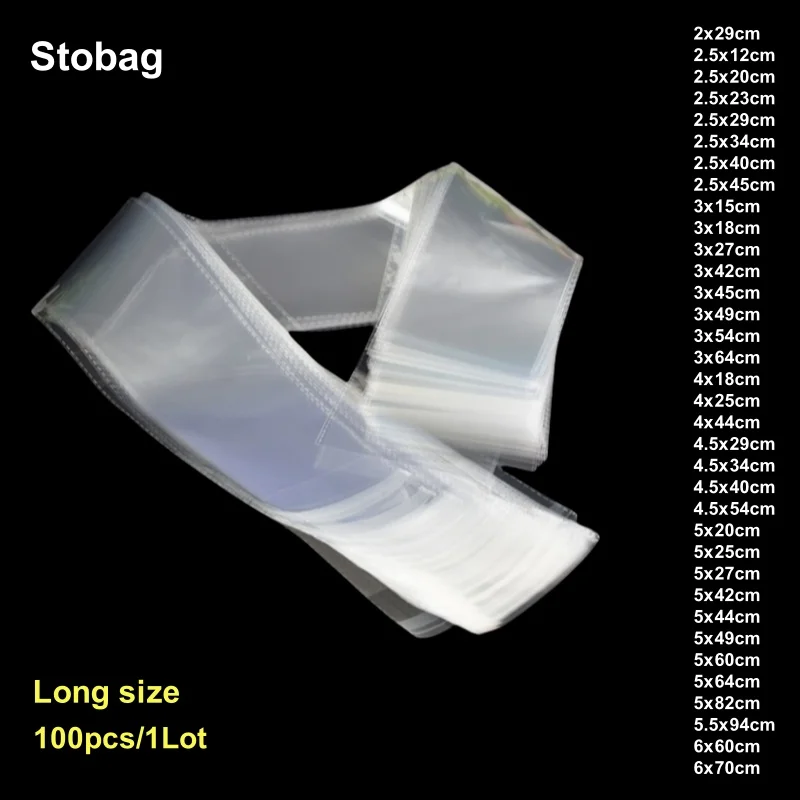 

StoBag Самоклеящиеся пакеты OPP 100 шт.