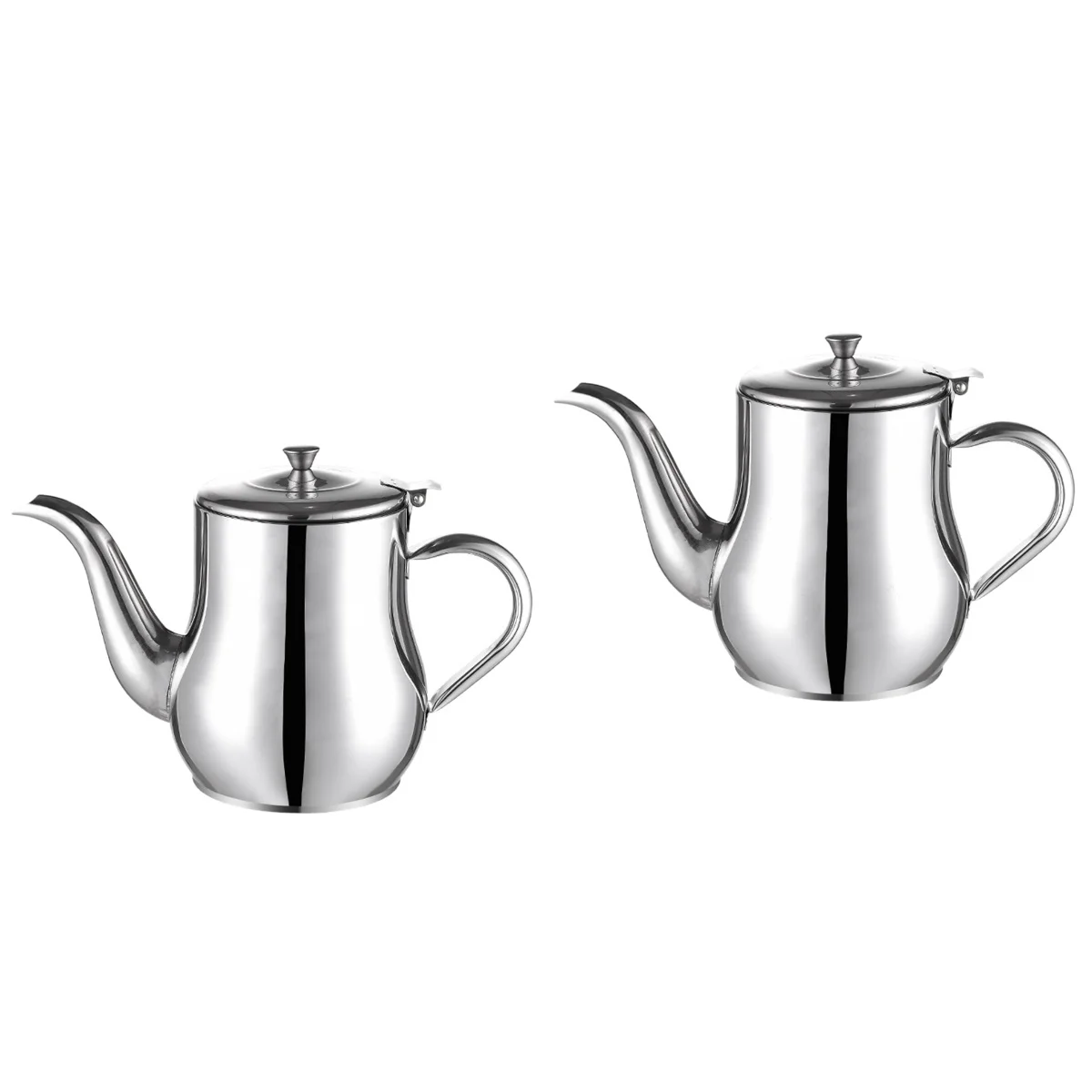 

2 Stainless Steel Oil Strainer Pot Practical Kitchen Oil Dispenser )