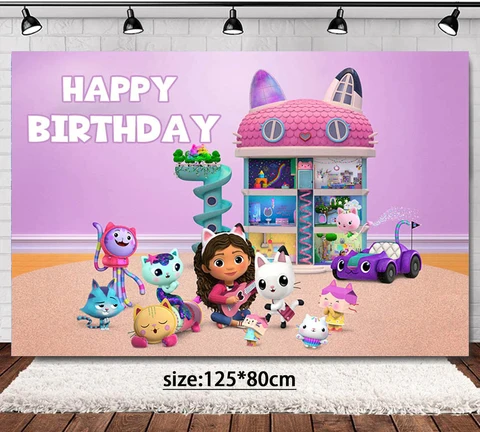 Одноразовые наборы посуды для вечеринки Gabby Dollhouse