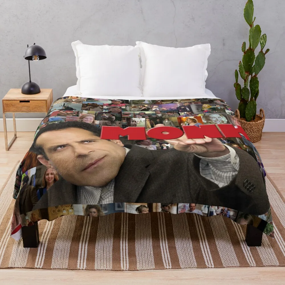 

Adrian Monk Collage Throw Blanket Sofa Blanket