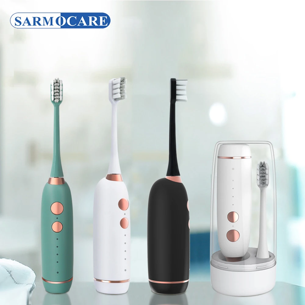 

SARMOCARE X100 ультразвуковая Ультразвуковая электрическая зубная щетка, перезаряжаемая, IPX7, водонепроницаемая, отбеливание зубов, портативная зубная щетка для взрослых