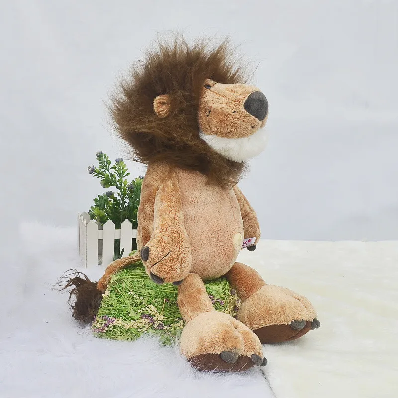 

Foreign trade forest animal plush toy lion elephant deer monkey tiger doll doll sleeping doll