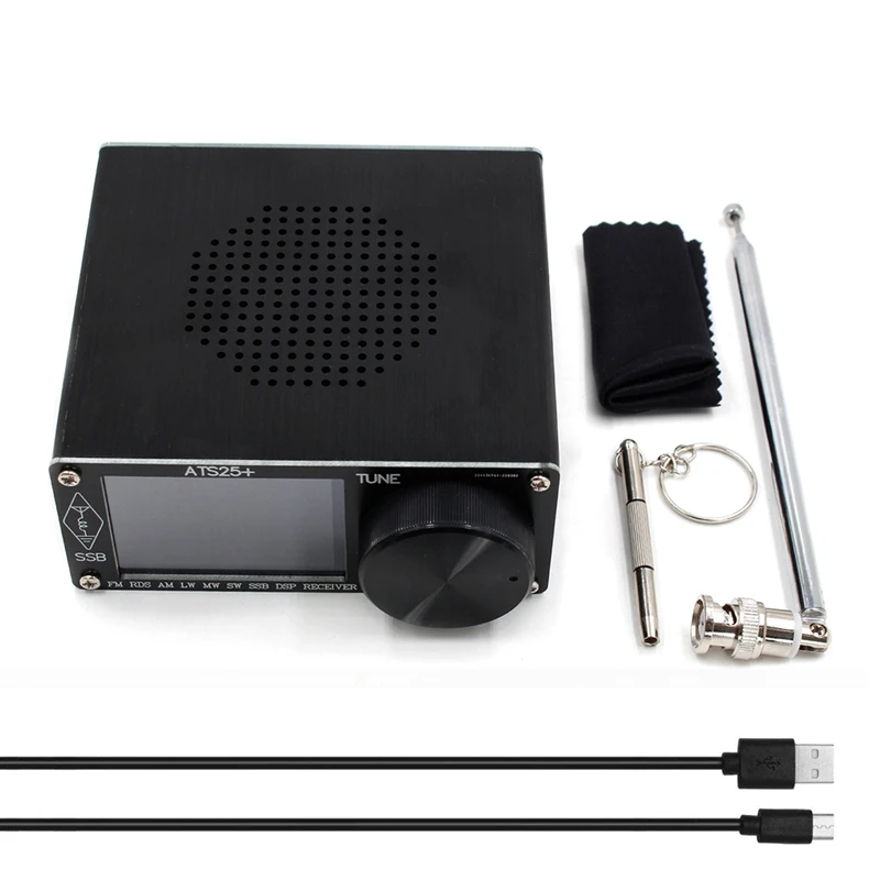 

ATS-25+ Upgrade And Optimized Version Touch Screen Si4732 Full Band Radio Receiver FM LW (MW And SW) And SSB