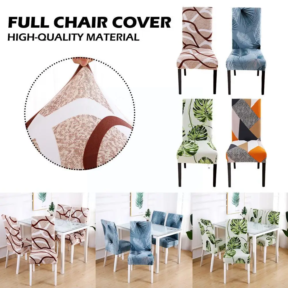 

Large Size Dining Chair Covers Seat Stretch Removable Slip Covers Banquet For Home Hotel Banquet Living Room T2T2
