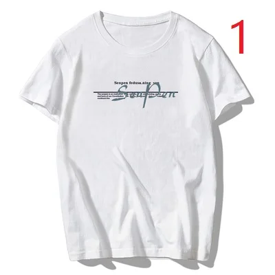 

Short-sleeved men's t-shirt cotton round neck Korean version of the half-sleeved men's clothing clothes trend loose youth