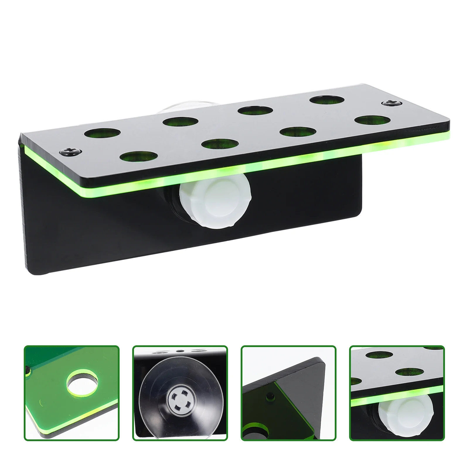 

Frag Coral Rack Aquarium Holder Magnetic Tank Bracket Fish Support Shelf Fluorescent Acrylic Corner Rock Magnets Clip Plant