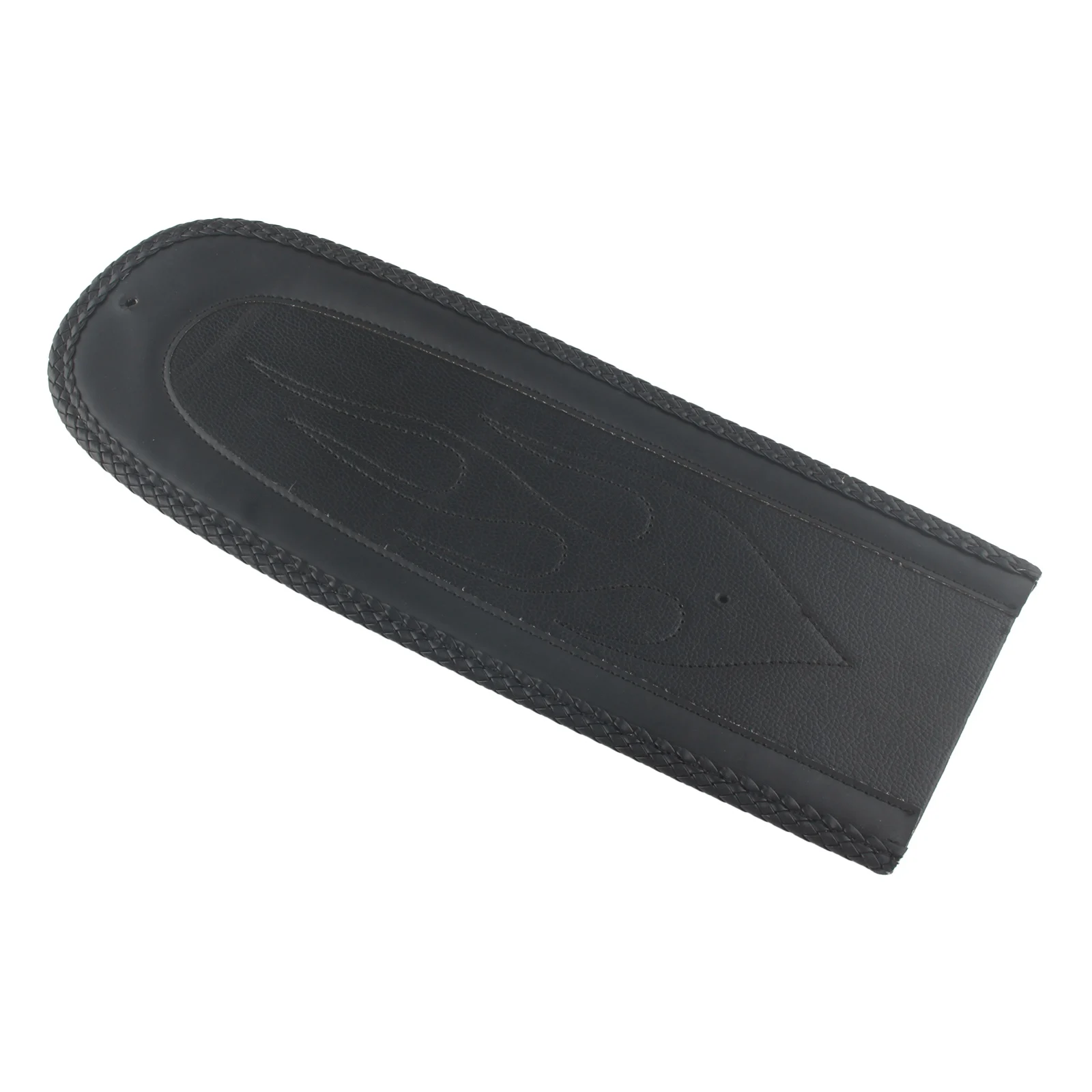 Нагрудник на заднее сиденье Solo Fender черный коврик из искусственной кожи для Harley Dyna