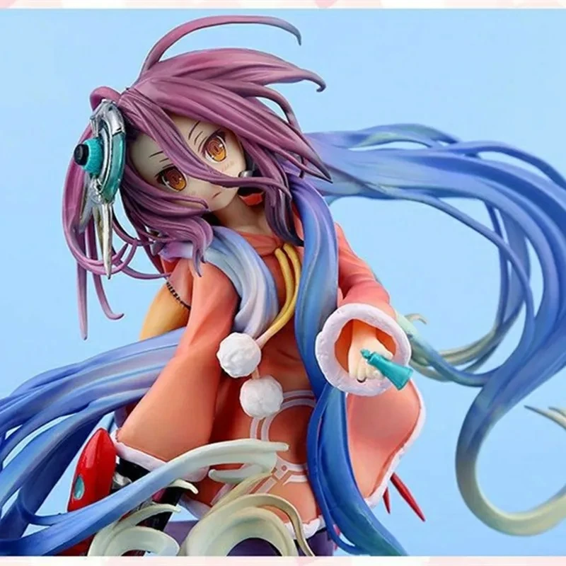 Аниме Фигурки No Game Life Shiro&ampAmp Shuvi Dola Zero 1/7 ПВХ Фигурка Игрушка Модель Коллекция