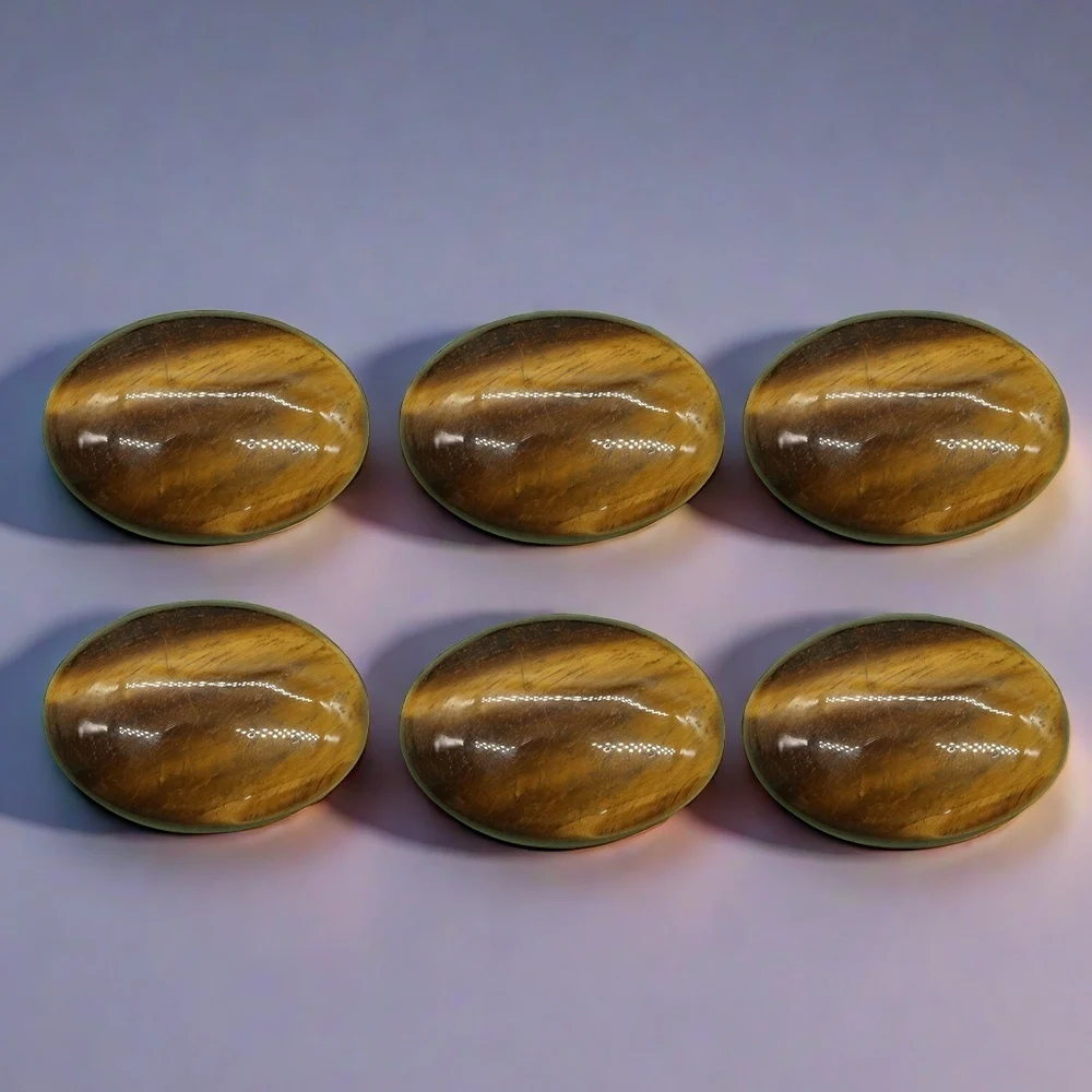 Овальный кабошон тигровый глаз свободные бусины из натурального камня для