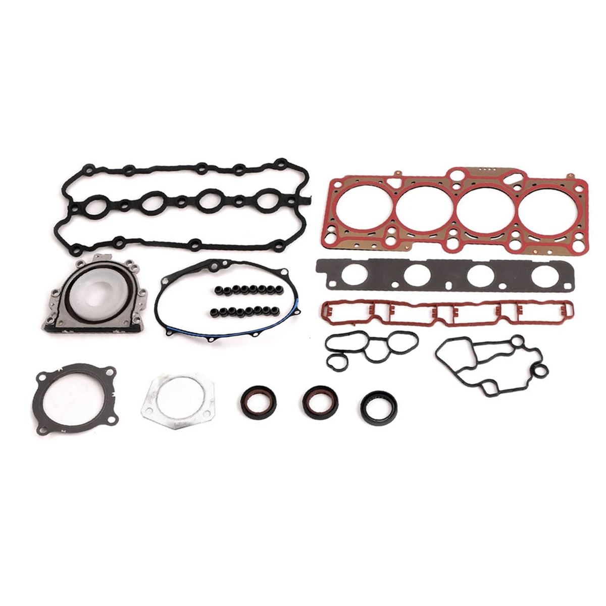 

1 Set 06F103383G Engine Gasket Oil Seals Kits 06F 103 483 D for GLI R A3 A4 Cylinder Valve Gasket