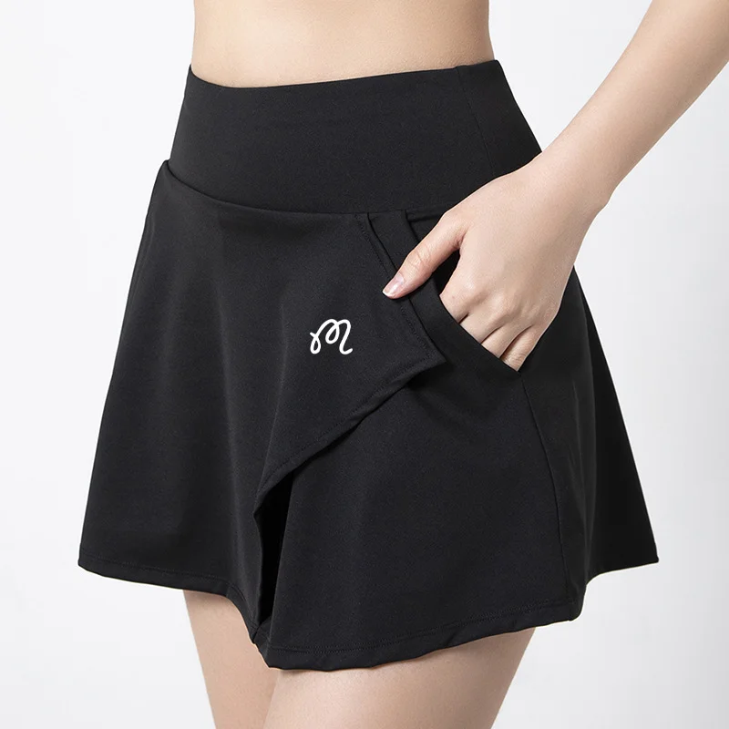 Women's Golf Clothing Autumn 2022 Lady Sports Skirt Yoga Anti-slip Badminton Tennis Running Fitness Miniskirt