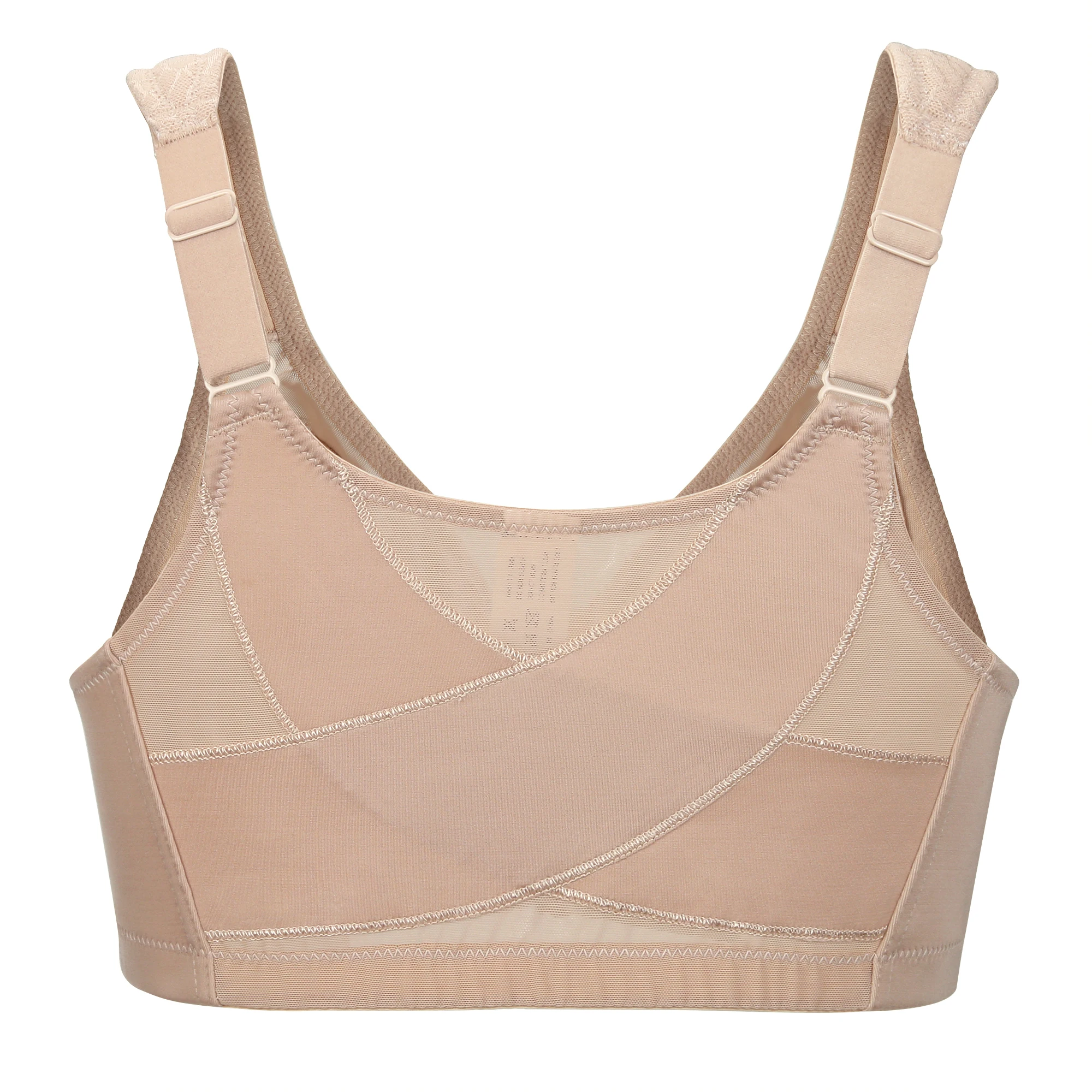 Women Minimizer Bra Front Closure Plus Size Bralette Wireless Seamless Brassiere Mesh Cup D G Femme Lingerie Full Coverage BH