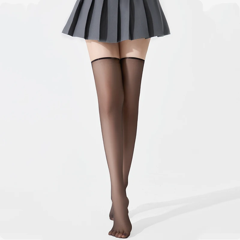 Kave 3-пары нейлоновых прозрачных чулок до бедра шелковистые полупрозрачные
