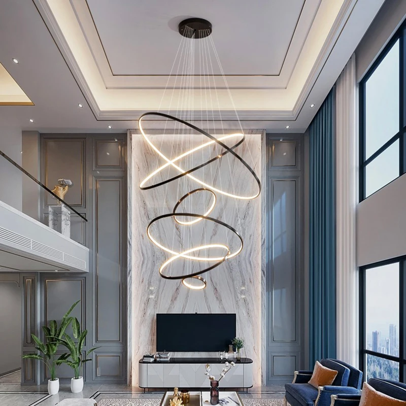 

Chandelier Led Art Pendant Lamp Light Room Decor Christmas Decoration Modern home hanging ceiling living indoor fixture