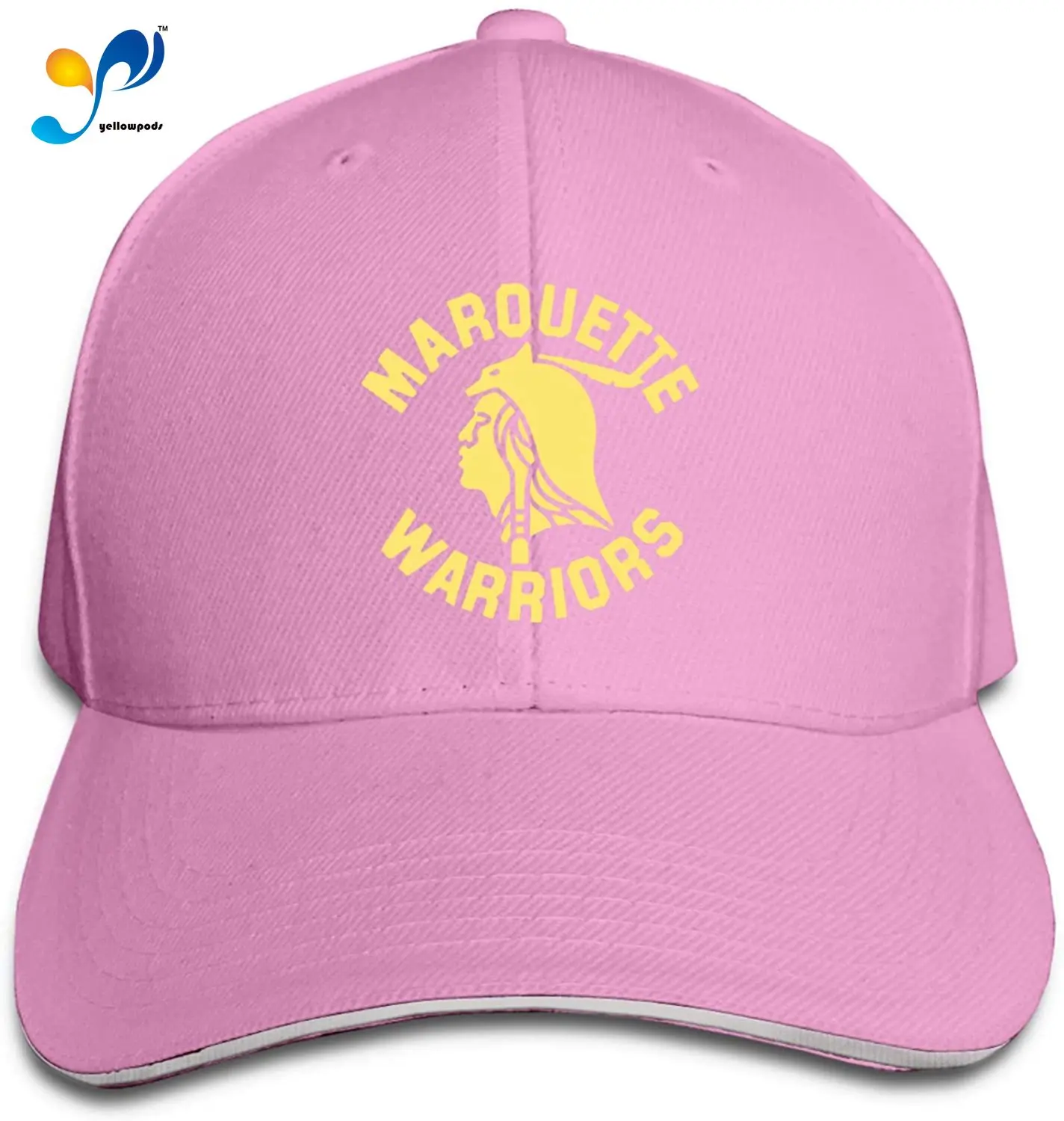 

Marquette Warriors Baseball Hat Man Woman's Hat Sandwich Cap