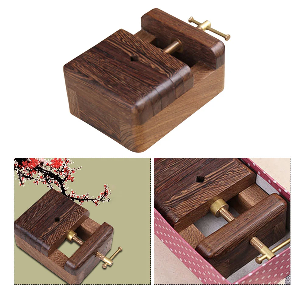 

Seal Carving Wood Bed Clamp Vise Kit Device Engraving Engraved Block Chapter Craft Widdling Parallel Table Tool Unfinished