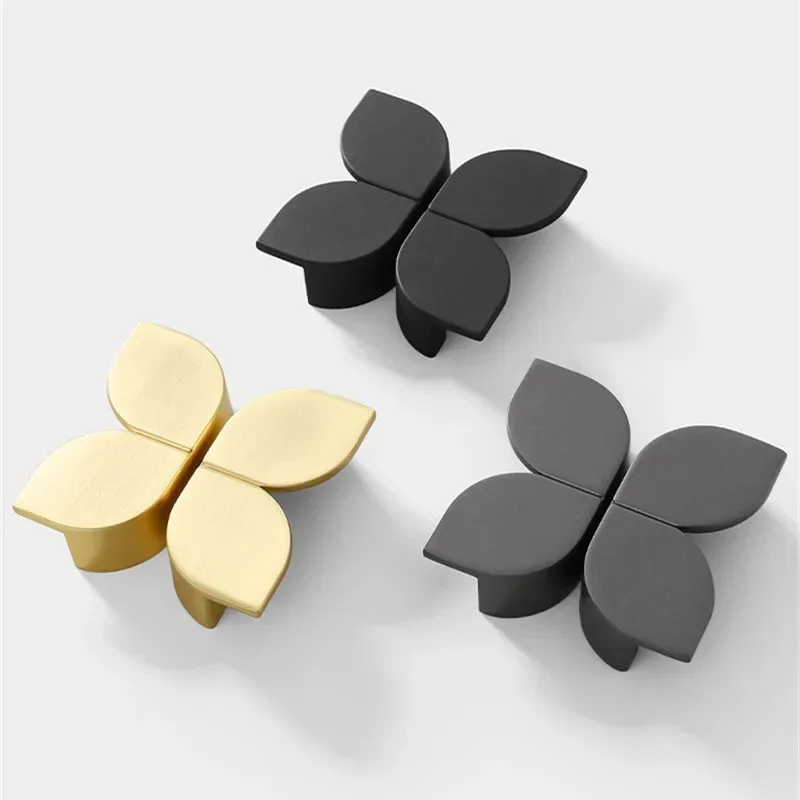 Ручки и ручки для кухонного шкафа из цинкового сплава матовая медь ручка дверной