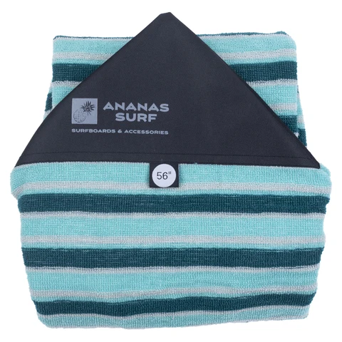 Ananas Surf 56 дюймов 143 см короткие носки для доски для серфинга мягкий чехол скимборд фольга доска Wakesurf защитная эластичная махровая ткань
