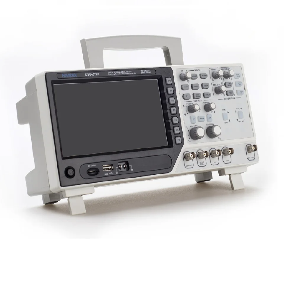 

DSO4102C Digital Multimeter Oscilloscope USB 100MHz 2 Channels 1GSa/s 7 Inch LCD Display Handheld Osciloscopio
