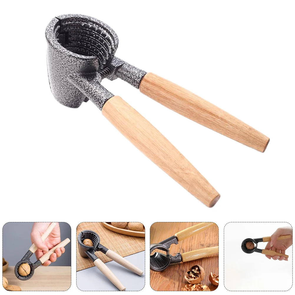 

1Pc Household Aluminum Alloy Walnut Shells Opener Nuts Chestnut Macadamia