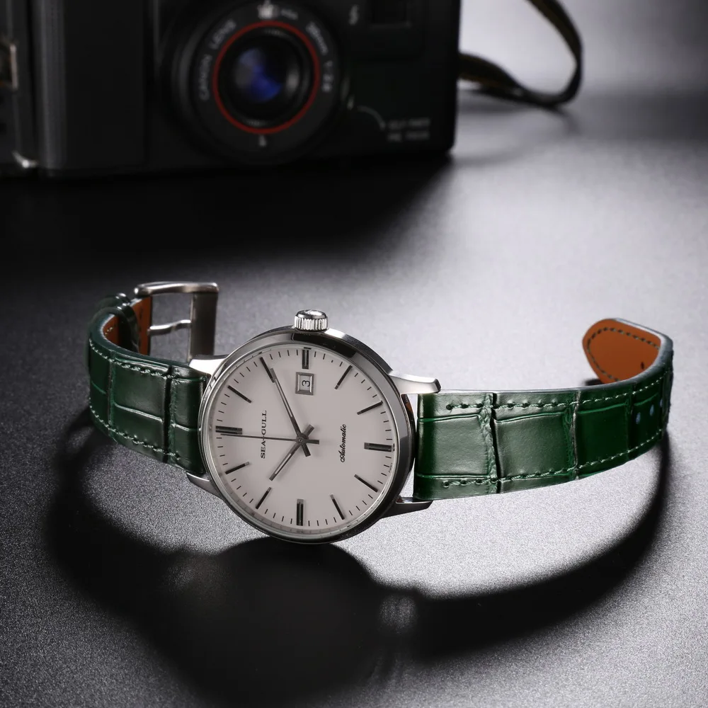 HEMSUT High Quality Genuine Leather Watch Band Quick Release Handmade Cow Leather Straps For Men 18MM 20MM 21MM 22MM