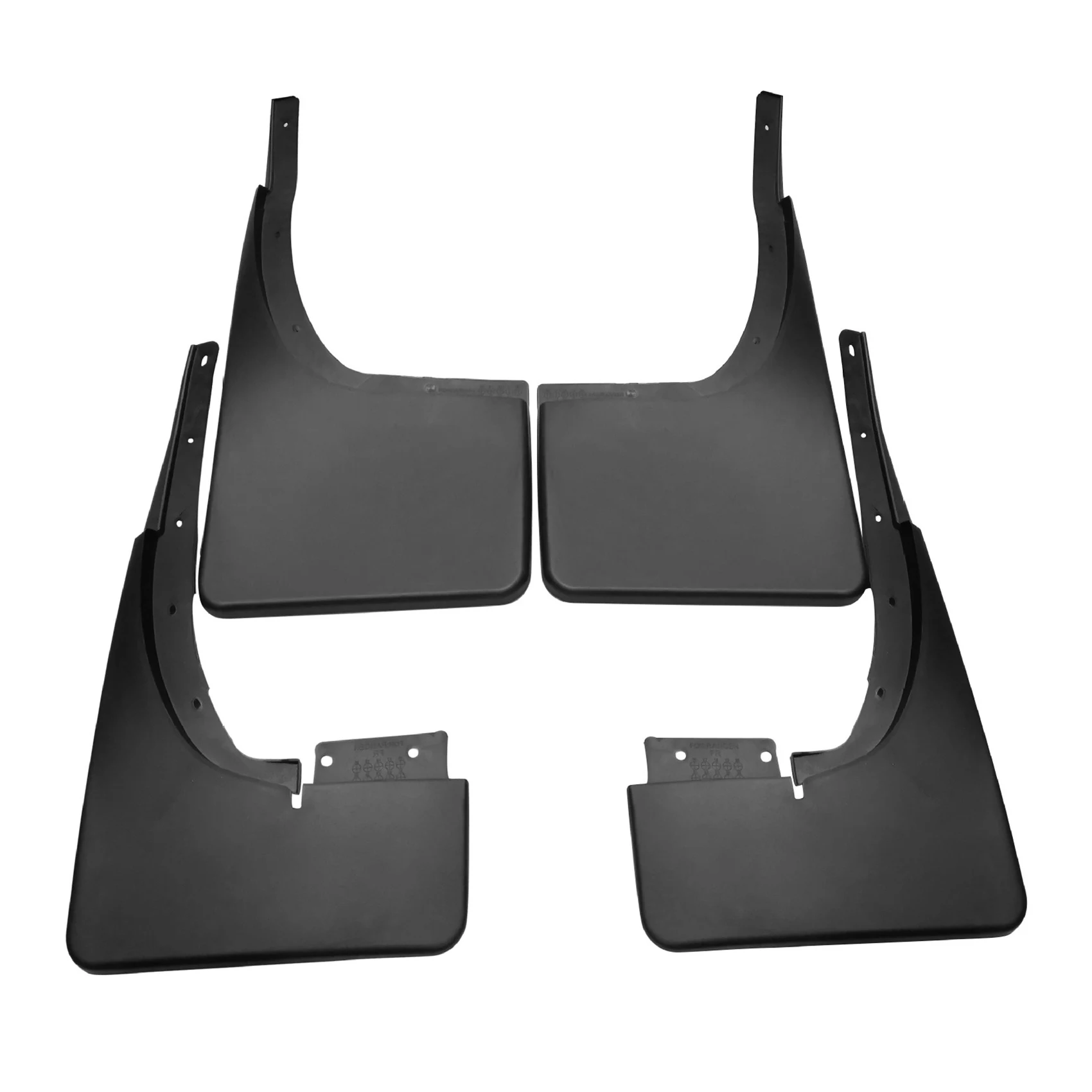 

4Pcs Mud Guard Flaps Wheel Splash Guards for Ford RANGER 2012-2016