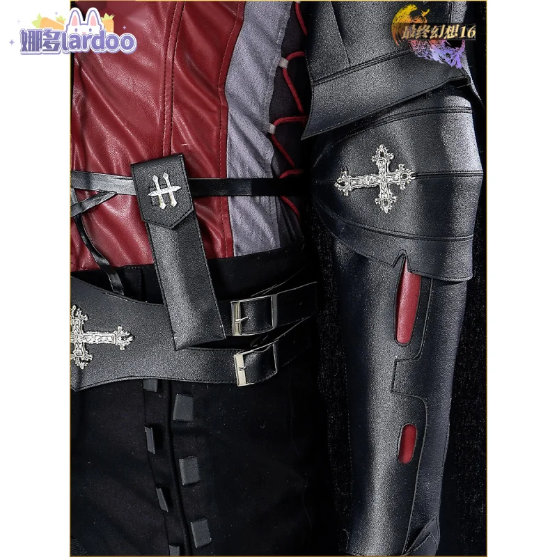 Мужской косплей-костюм Clive Rosfield FF16 костюмы для косплея пальто и брюки аксессуары