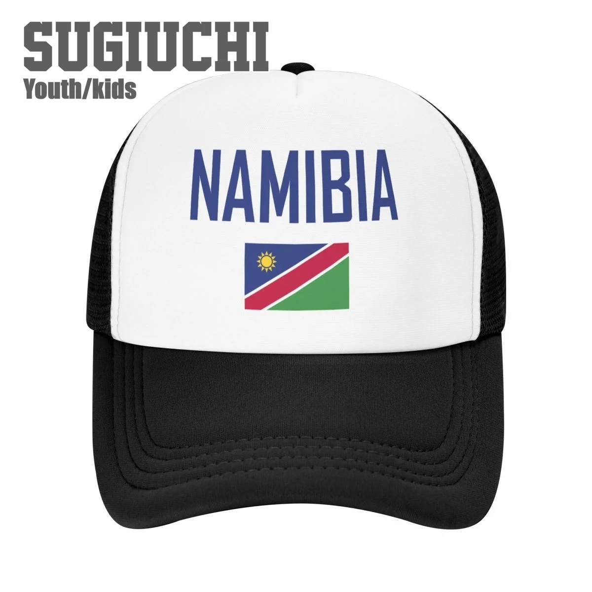 

Kids Mesh Cap Hat NAMIBIA Flag And Font Baseball Caps for Youth Boys Girls Pupil Children's Hats Outdoor Sports Unisex