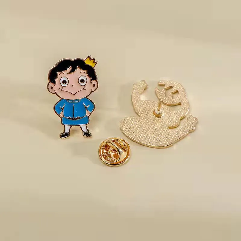 Эмалированные значки Ranking of Kings Принц Боджи Картун Кьют Бейдж Глаз Брошь Аниме Значки на запонках Школьные аксессуары для сумок Детские подарки.