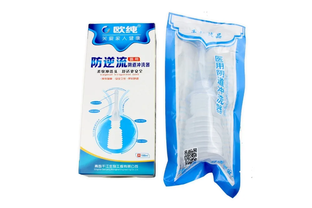 Медицинский антирефлюксный вагинальный ирригатор ректальная вагинальная
