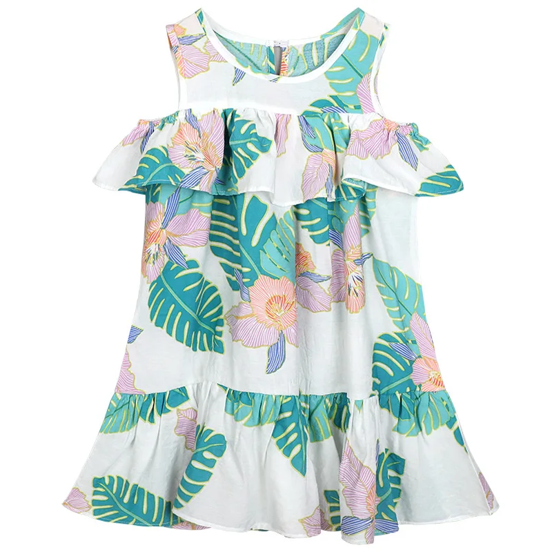 

2021 Summer New Korean Version Kids Clothing Fashion and Comfortable Girls Beach Skirt Loose Kids Clothing Skirt Boutique