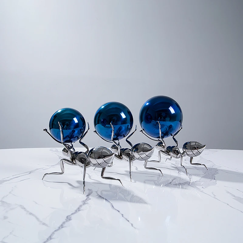 Креативное и слегка роскошное декоративное изделие из нержавеющей стали