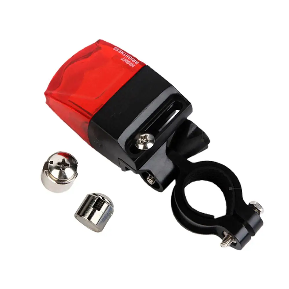 

1PCS Bicycle Tail Light Waterproof Magnetic Power Generate Warning Light Bicycle Equipment Accessories Bicycle Accessories
