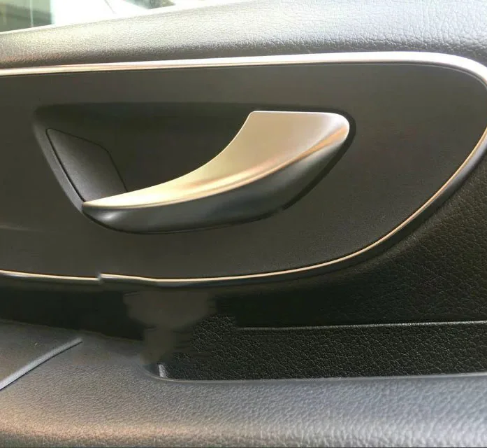 

For Mercedes-Benz Vito W447 2016-2020 ABS Matter Car Front Inner Door Handle Cover Trim Inside Side Door-Pull Handle