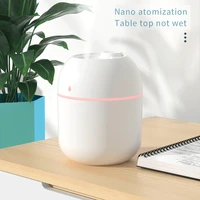 portable 200ml humidifier usb ultrasonic dazzle cup aroma diffuser cool mist maker air humidifier purifier with romantic light