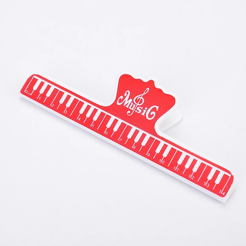 

1x Music Sheet Clip Piano Stands Song Book Page Holder-Clip Music Note Clips Sheet For Guitar Violin Viola Cello Performance