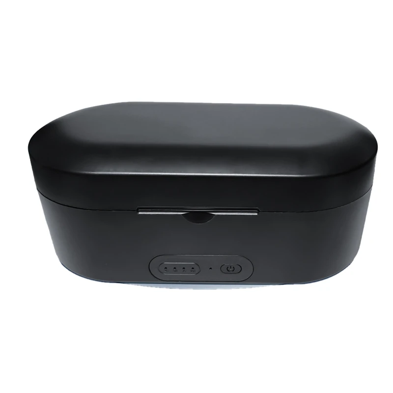 

HOT-Wireless Charging Case Box For Rode Wireless GO I II Mic With 3400Mah Built-In Battery Portable Fast Charging Case Box