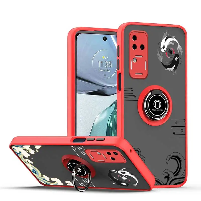 Обложка V30Pro Balance of Koi Skin-feel Ring чехол для телефона VIVO V30 V29Lite V29E V25